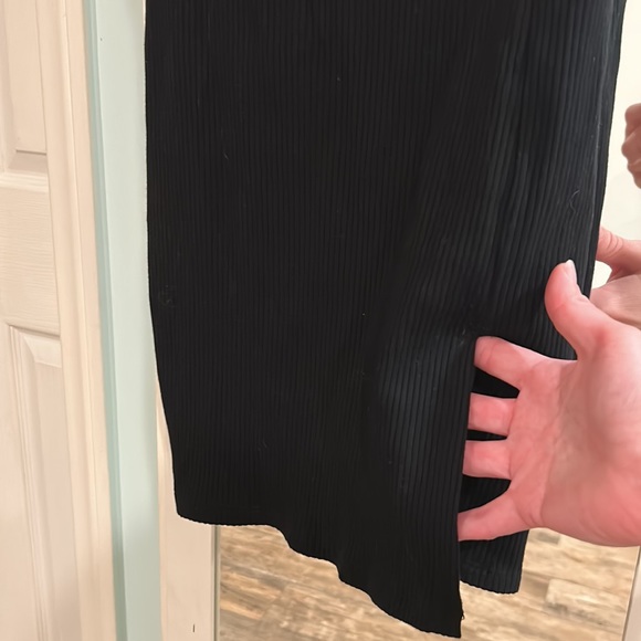 NWOT Reformation Laurena Knit Dress Black Small - Picture 8 of 12